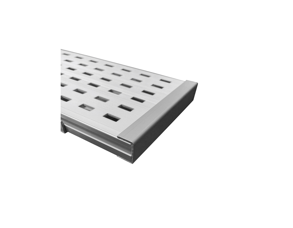 Endkappe für Drainageprofil 100x21mm, 2 Stück