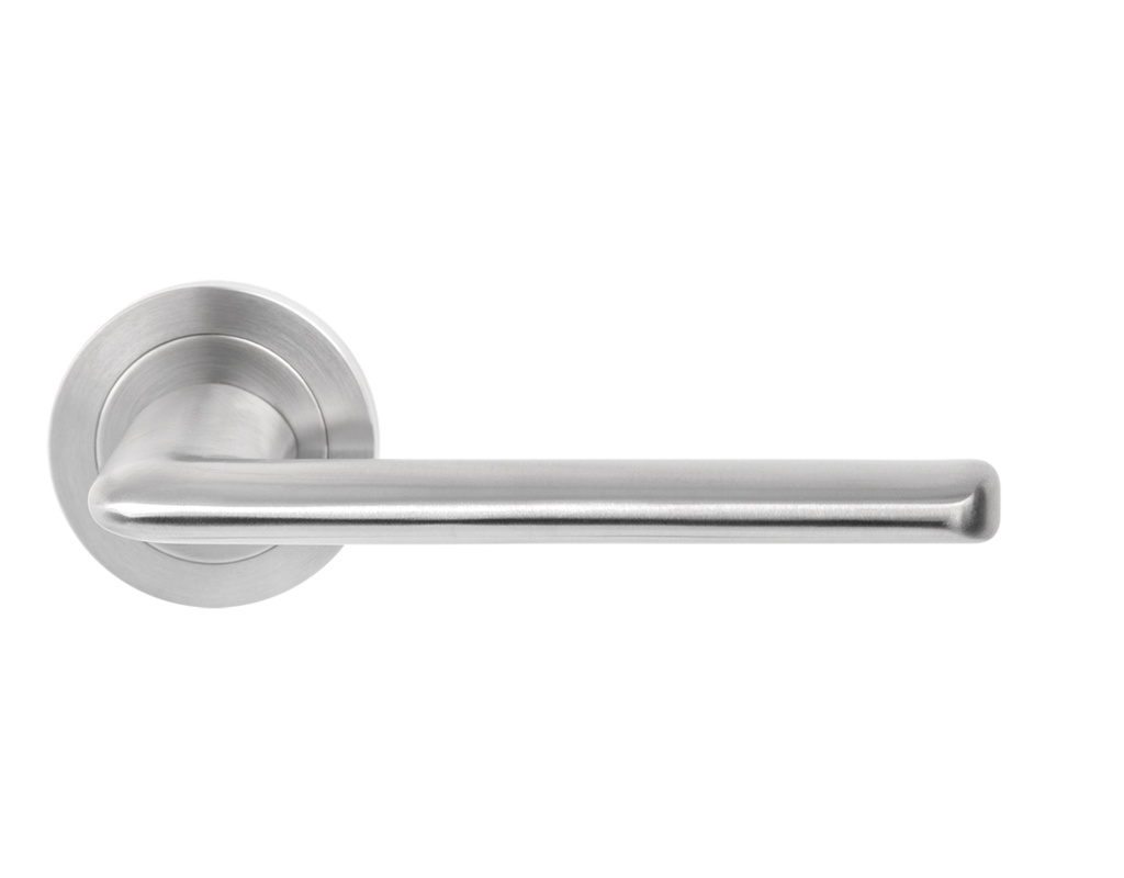 Foggia Rosettengarnitur Edelstahl matt