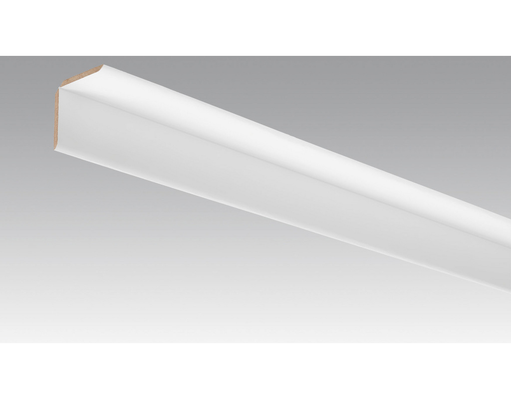 Faltleiste groß 2380x35x3,5mm 387 Classic-Weiß