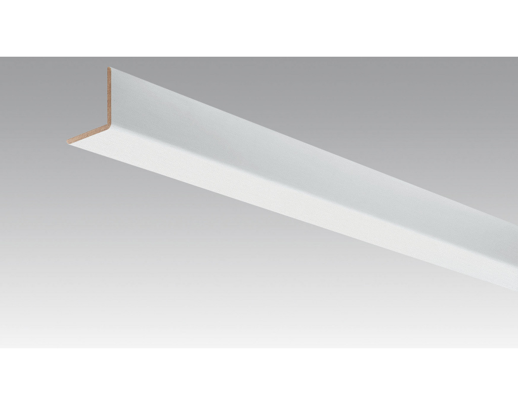 Winkelleiste groß 2380x33x3,5mm 20101 White mesh