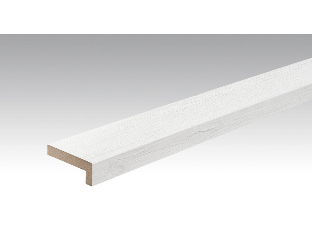 Winkelabdeckleiste 2380x22x60mm 4099 Pinie arcticweiß