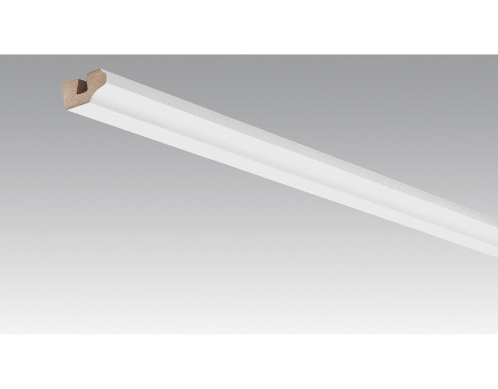 Deckenabschlussleiste 2380x19x38mm 20097 White pearl