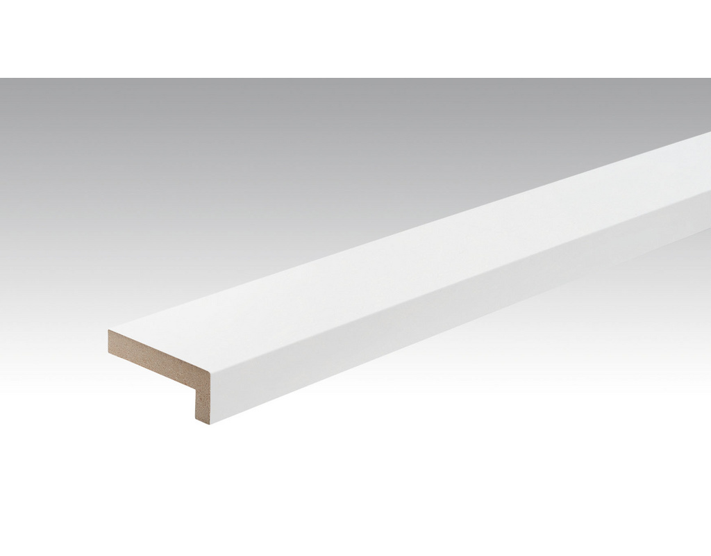 Winkelabdeckleiste 2380x22x60mm 20128 Swedish white