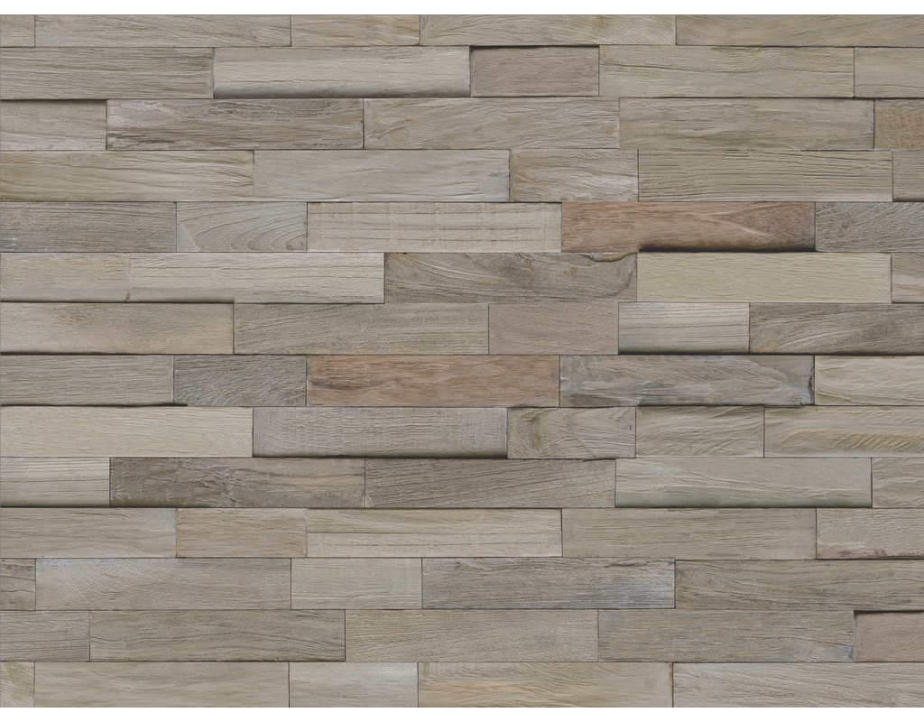 Holzwandbelag Teak DA52050GS Gun Smoked 20x500x200mm