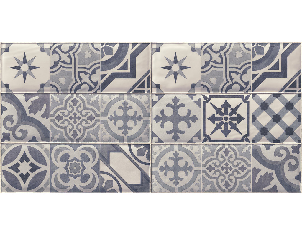 Vinylwandbelag V035 Hydraulic Vintage Grey 4x600x300mm