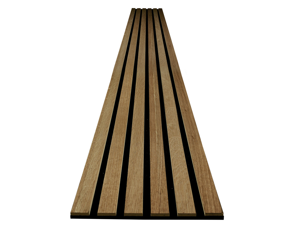 Acous Comfort - Wandakustikelement AC02S Eiche rustikal 11x2500x300mm