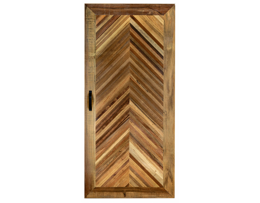 INDO Barndoor Fertigtüre Shorea IBD06 Ravenna 40x2150x1000mm (ohne Beschlag)