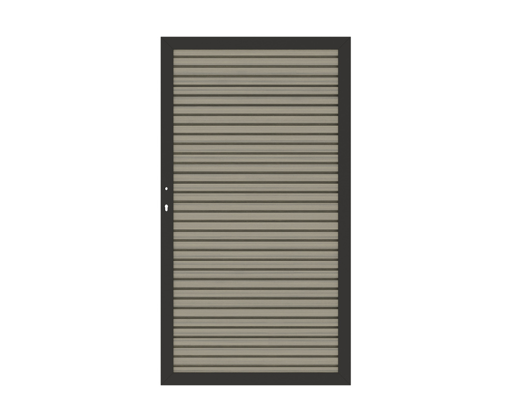 SYSTEM NEO Platinum Tor taupe-grau