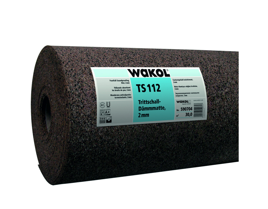 TS 112 Trittschall-Dämmmatte 2mm, 30m²