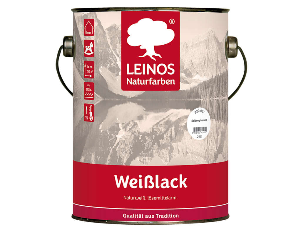 Weißlack seidenglänzend