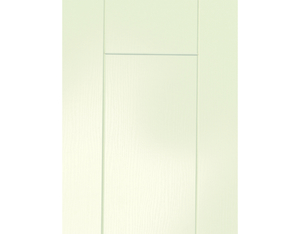 Dekorpaneel Novara Esche Weiß glänzend geplankt 2570x200x10 mm