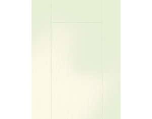 Dekorpaneel RapidoClick Esche Weiß glänzend geplankt 1280x223x12 mm