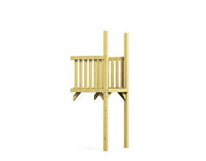 Spielturm WINNETOO Anbau Bausatz inkl. Schrauben (Nadelholz, chromfrei kdi., 102 x 113 cm, Höhe: 290 Spielturm WINNETOO Anbau Bausatz inkl. Schrauben (Nadelholz, chromfrei kdi., 102 x 113 cm, Höhe: 290