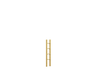 WINNETOO Holzleiter 40x150cm WINNETOO Holzleiter 40x150cm