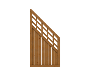 COMO Anschluss mit Gitter, braun (89 x 178 auf 89) COMO Anschluss mit Gitter, braun (89 x 178 auf 89)