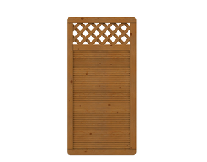 ARZAGO Rechteck mit Gitter, braun 90x179cm ARZAGO Rechteck mit Gitter, braun 90x179cm