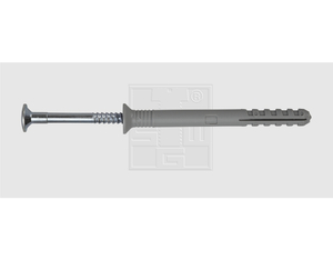 Nageldübel vormontiert 8x100 Nylon / (Stahl verzinkt (50 Stück) - 905 908 100) Nageldübel vormontiert 8x100 Nylon / (Stahl verzinkt (50 Stück) - 905 908 100)