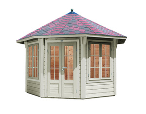 Pavillon Capri 3.5 grün-schwarz 350,1x350,1cm Pavillon Capri 3.5 grün-schwarz 350,1x350,1cm