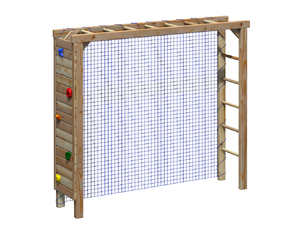WINNETOO Klettertor Lärche 240x52x209cm WINNETOO Klettertor Lärche 240x52x209cm