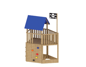 FIPS Spielturm Pirat mit Zubehör FIPS Spielturm Pirat mit Zubehör