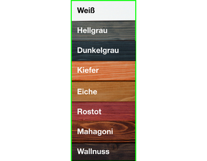 Saunafass: Farbliche Erstbehandlung 330/400 (nur montiert) Saunafass: Farbliche Erstbehandlung 330/400 (nur montiert)
