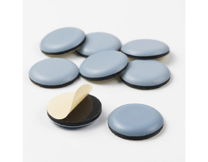 Stuhlgleiter aus Teflon (PTFE) - selbstklebend rund Stuhlgleiter aus Teflon (PTFE) - selbstklebend rund