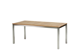 San Remo Tisch 180 cm Edelstahl/Teak San Remo Tisch 180 cm Edelstahl/Teak