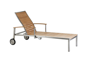 Malaga Liege Edelstahl/Teak Malaga Liege Edelstahl/Teak