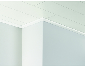 Deckenleiste DAL 3 Esche Weiß Dekor 2570x34x12 mm Deckenleiste DAL 3 Esche Weiß Dekor 2570x34x12 mm