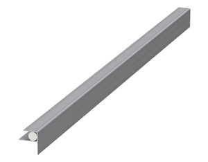 Hausanschlussprofil silber (4000x55x45mm) Hausanschlussprofil silber (4000x55x45mm)