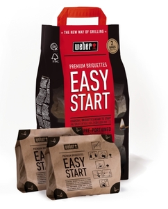 Weber Easy Start Premium Briquettes (Doppelpack) Weber Easy Start Premium Briquettes (Doppelpack)