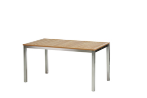San Remo Tisch 150 cm Edelstahl/Teak San Remo Tisch 150 cm Edelstahl/Teak