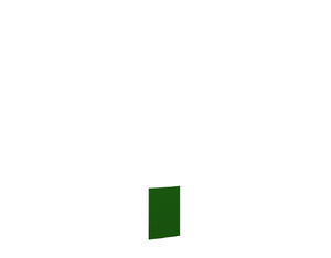 WINNETOO Wand niedrig pflegeleicht grün 90x79cm WINNETOO Wand niedrig pflegeleicht grün 90x79cm