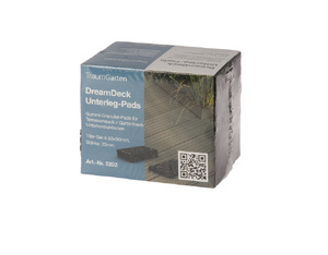 DreamDeck Unterleg-Pads 10er-Set 60x90x20mm DreamDeck Unterleg-Pads 10er-Set 60x90x20mm