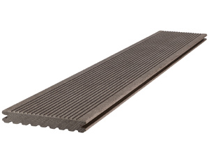 Barfußdiele Megawood CLASSIC massiv (lavabraun 3600x145x21mm) Barfußdiele Megawood CLASSIC massiv (lavabraun 3600x145x21mm)