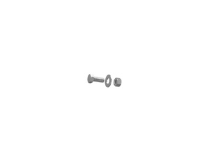 FIX STEP Schraube für Rispenband M6x16 +U-Scheibe +Mutter, 10 Stück FIX STEP Schraube für Rispenband M6x16 +U-Scheibe +Mutter, 10 Stück
