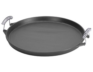 Barbecue Pfanne (Gusseisen porzellanemailliert) Barbecue Pfanne (Gusseisen porzellanemailliert)