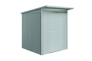 Gerätehaus AvantGarde Gr. M (silber-metallic, Standardtür) Gerätehaus AvantGarde Gr. M (silber-metallic, Standardtür)