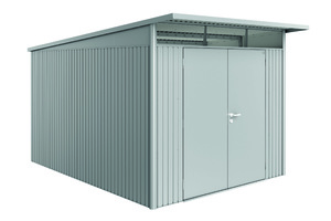 Gerätehaus AvantGarde Gr. XXL (silber-metallic, Doppeltür) Gerätehaus AvantGarde Gr. XXL (silber-metallic, Doppeltür)