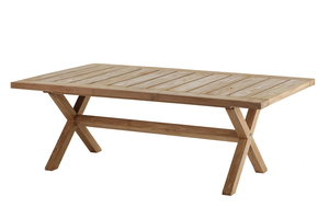 Boulogne Low Dining Tisch 140cm Recycled (Teak Natur) Boulogne Low Dining Tisch 140cm Recycled (Teak Natur)