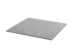 DiGa Compact (HPL) Tischplatte (mit 20° Fase 68x68cm - Beton dunkel)
