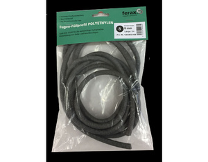 Rundprofil PE, DIN 18540 grau, 8 mm (Länge: 3m) Rundprofil PE, DIN 18540 grau, 8 mm (Länge: 3m)