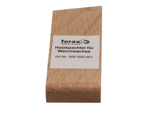 Holzspachtel für Weichwachs, Buche (lackiert, SB-v) Holzspachtel für Weichwachs, Buche (lackiert, SB-v)