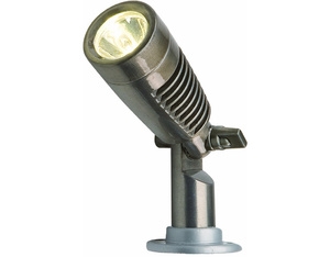 JUPITER Strahler 2 W, inkl. Erdspieß und Montageplatte, ohne Trafo JUPITER Strahler 2 W, inkl. Erdspieß und Montageplatte, ohne Trafo