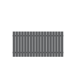 Alu-Vorgartenzaun Squadra anthrazit 180x90x2,5cm Alu-Vorgartenzaun Squadra anthrazit 180x90x2,5cm