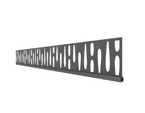 System Dekorprofil Omega Anthrazit 15 cm System Dekorprofil Omega Anthrazit 15 cm