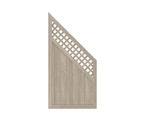 LONGLIFE RIVA Anschluss mit Gitter Polareiche 90x180/90cm LONGLIFE RIVA Anschluss mit Gitter Polareiche 90x180/90cm
