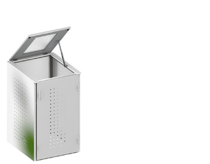 BINTO Edelstahlvariante 5, 1er-Box mit Deckel BINTO Edelstahlvariante 5, 1er-Box mit Deckel