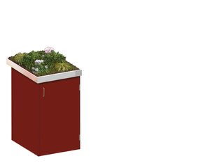 BINTO HPL rot Variante/Set 1er-Box, Pflanzschale BINTO HPL rot Variante/Set 1er-Box, Pflanzschale