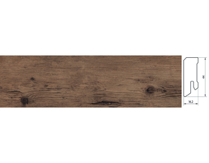 Designervinyl Steckfußleiste (L-1421 Wildbirne) Designervinyl Steckfußleiste (L-1421 Wildbirne)